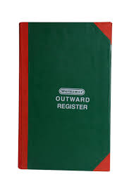 Outward Register 10 Qr.